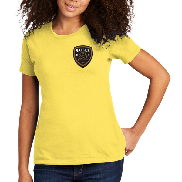 Next Level Apparel Womens Cotton Tee - Printed Logo Thumbnail